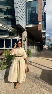 LINEN DRESS