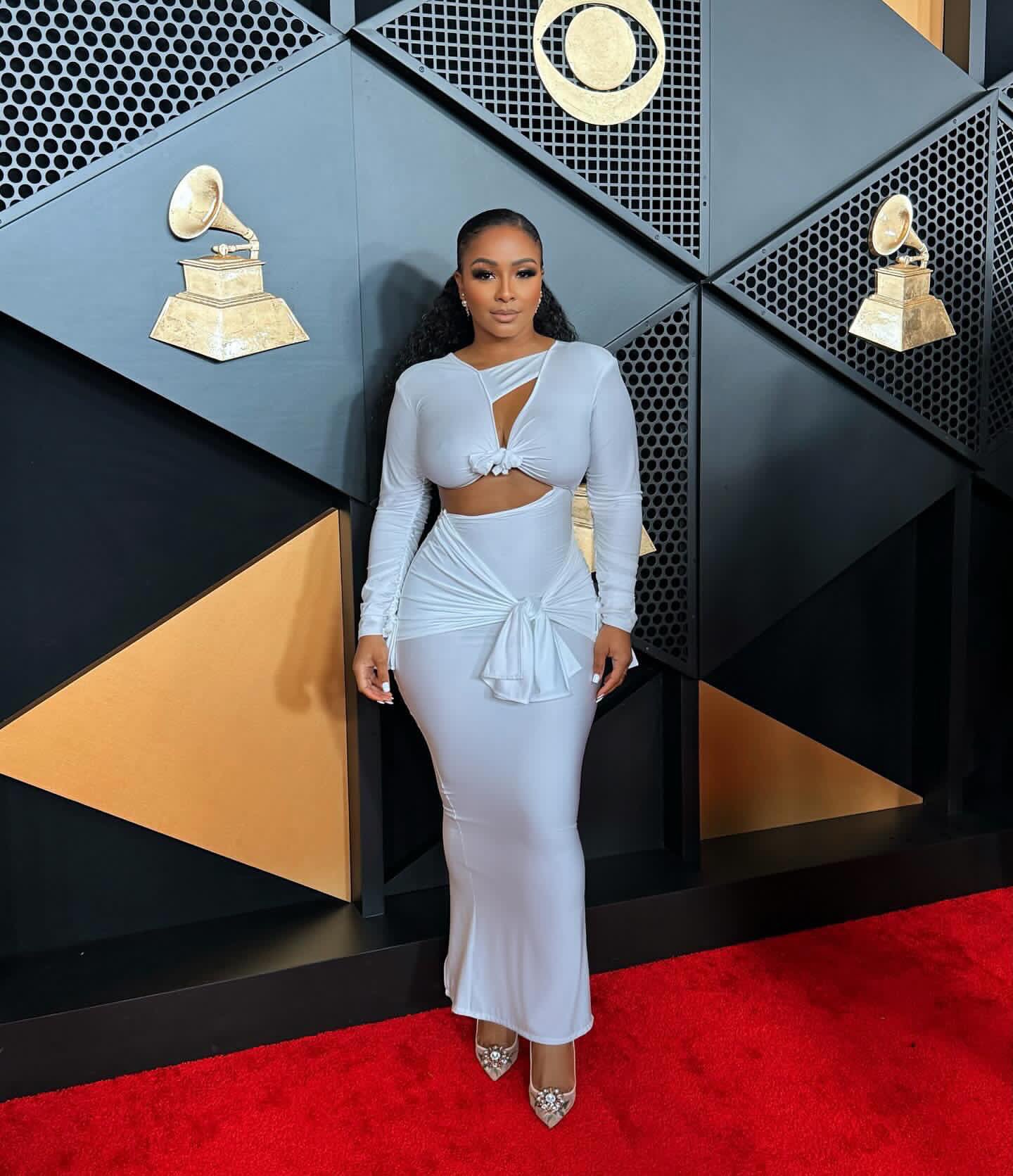 BRANDY DRESS WITH TAIL