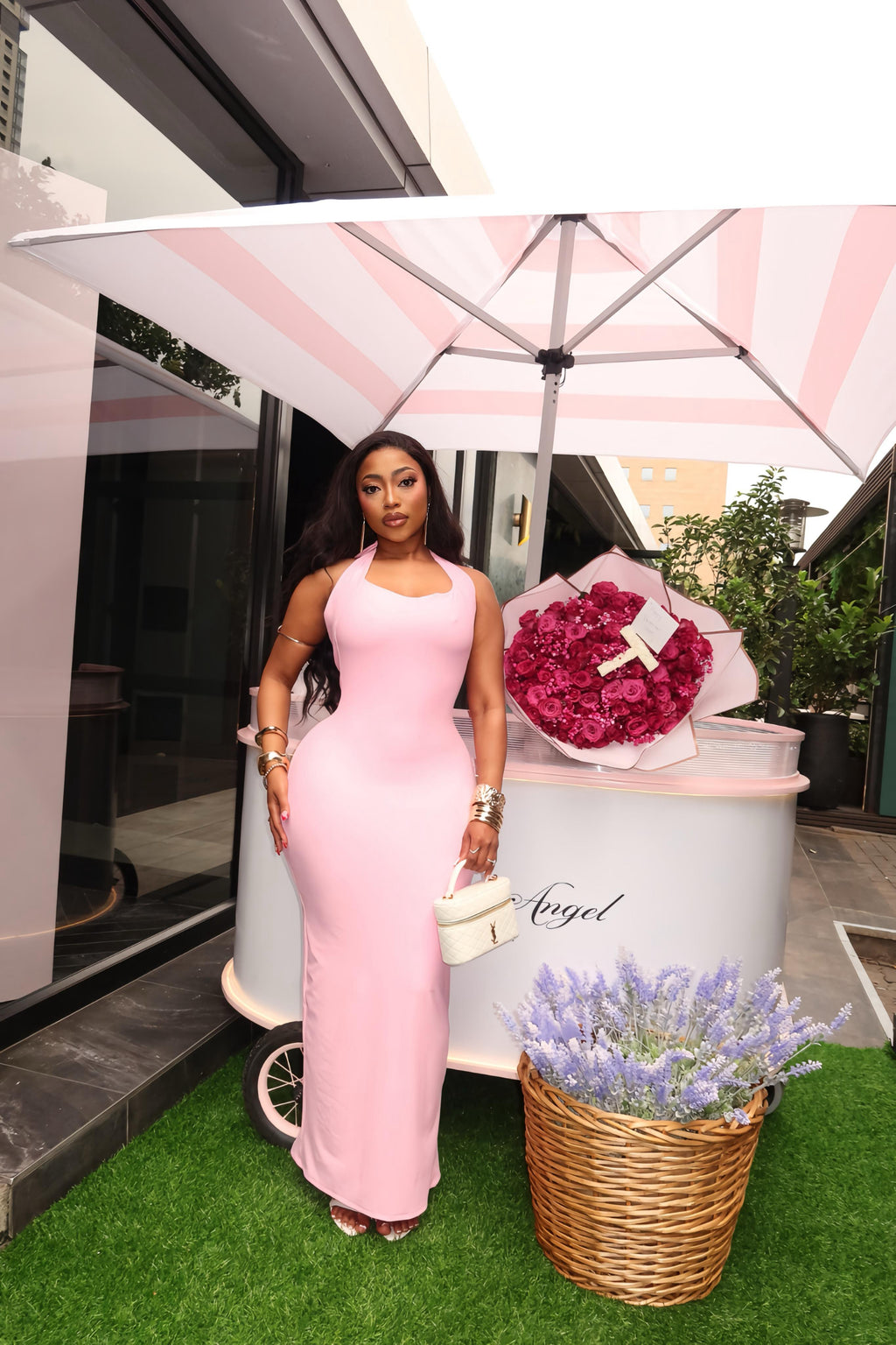 ROSE ROYALE DRESS