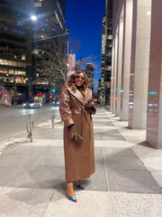OSTRICH TRENCH COAT