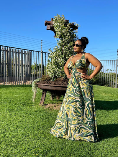 VEE MAXI DRESS