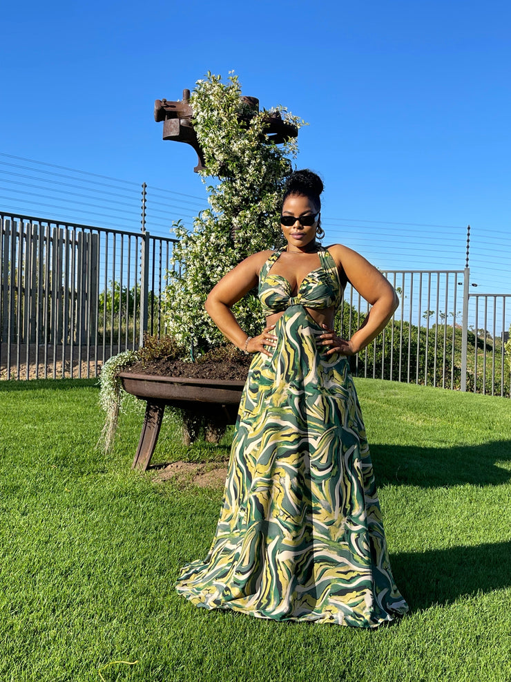 VEE MAXI DRESS