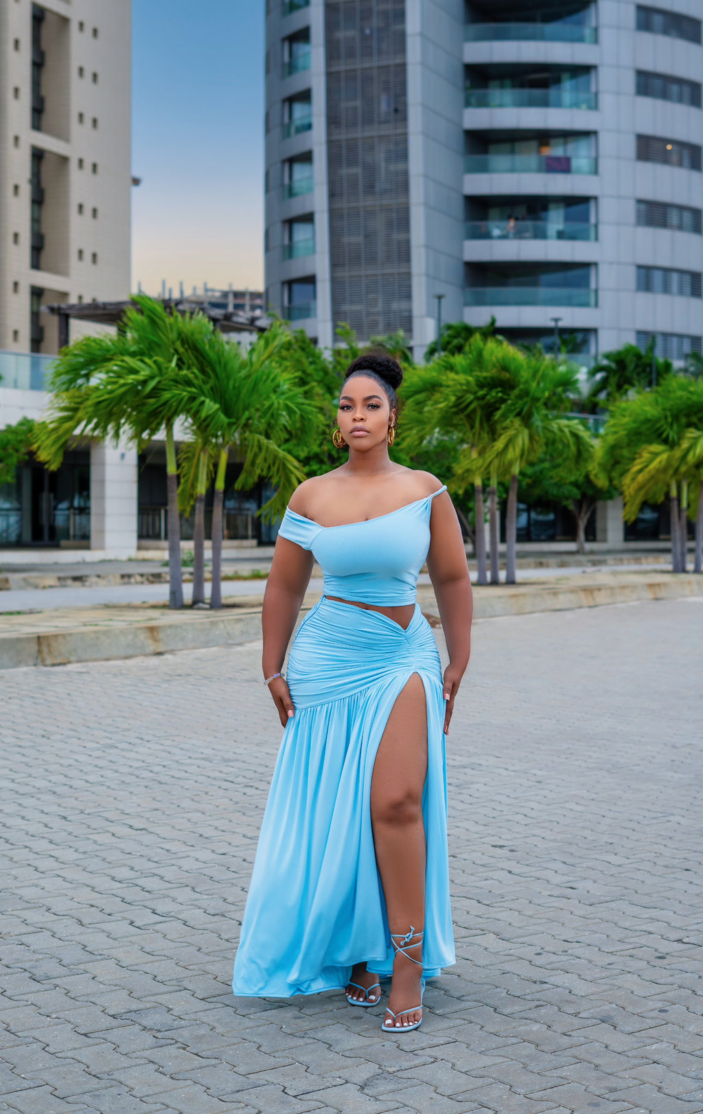 MYKONOS SKIRT SET