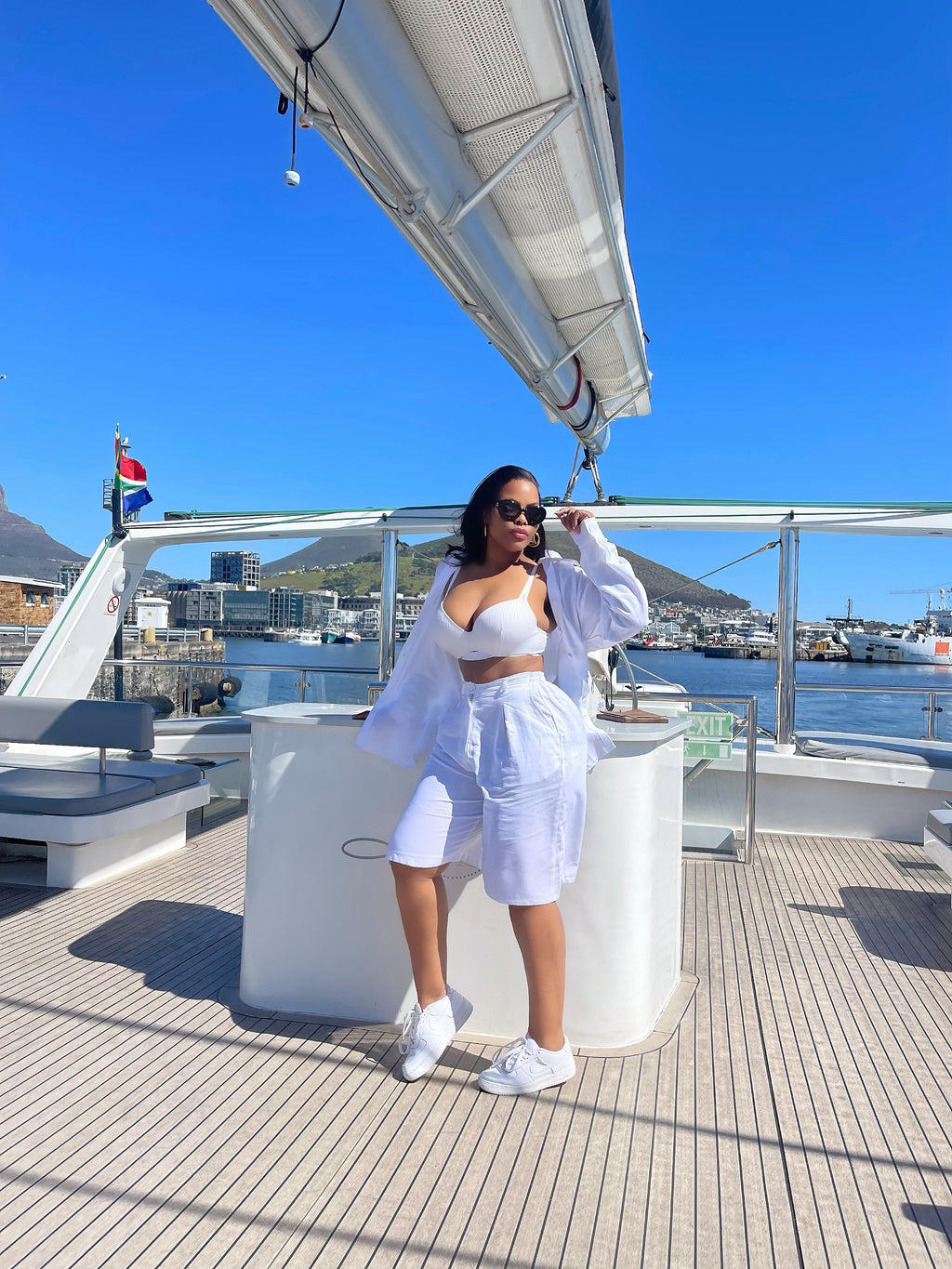 LINEN SHORTS & SHIRT SET