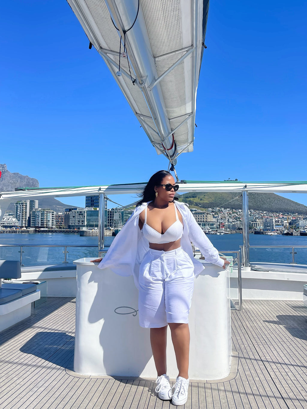 LINEN SHORTS & SHIRT SET