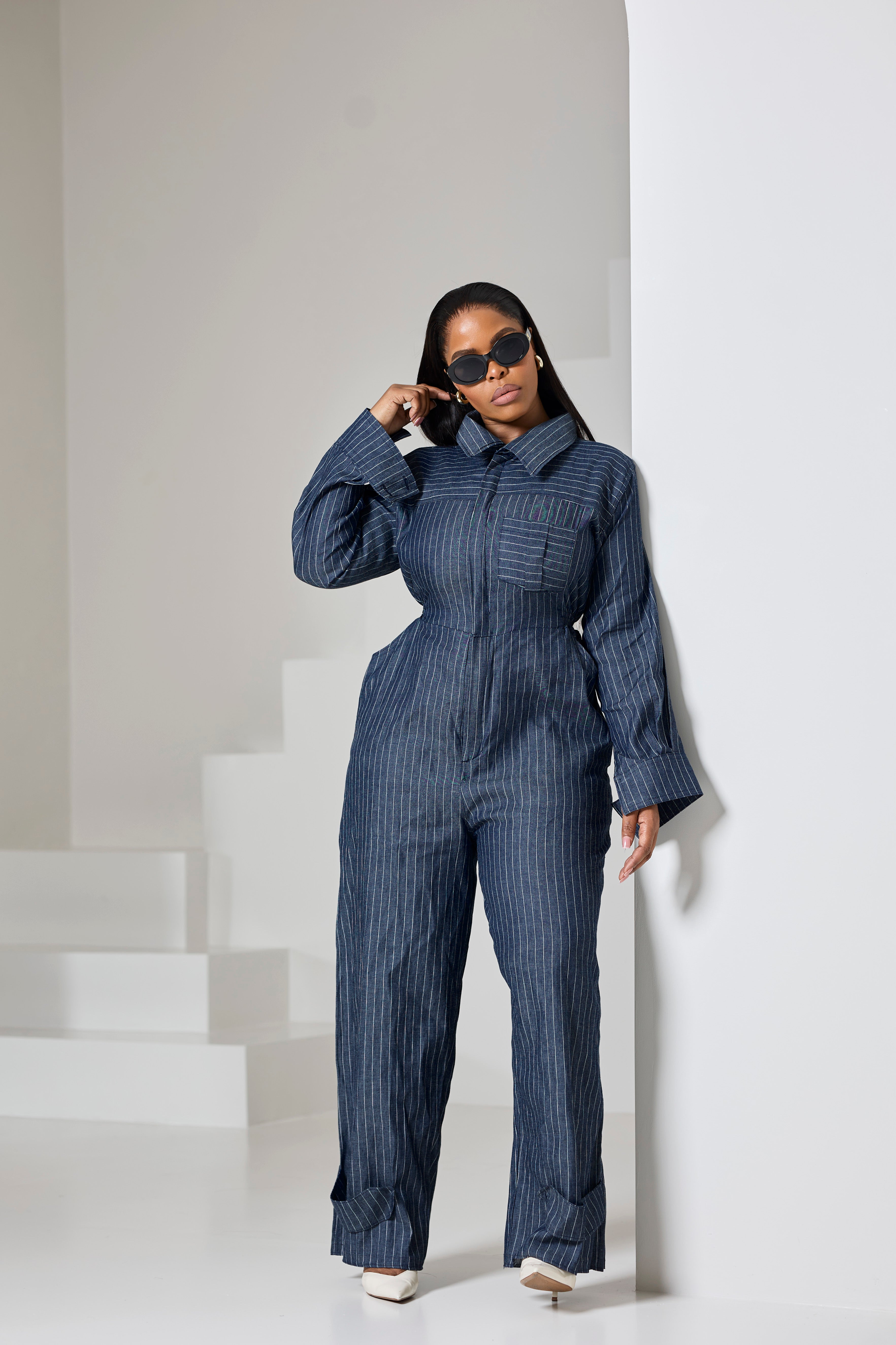 DENIM OVERALL